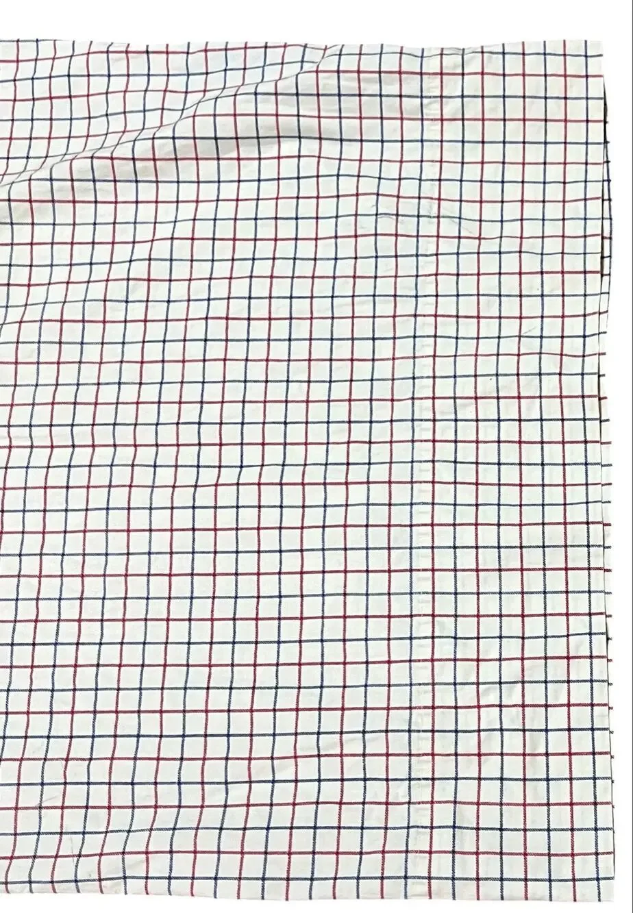 Ralph Lauren Vintage Pillowcases Oxfordshire Eaton Plaid King Set of 2 Cotton